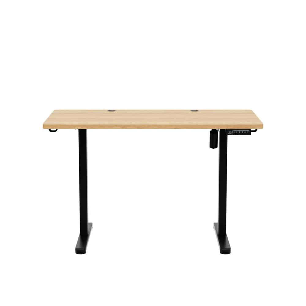leader6.9 black front2 Podesivi radni sto Mark Adler Leader 6.9 Black Oak