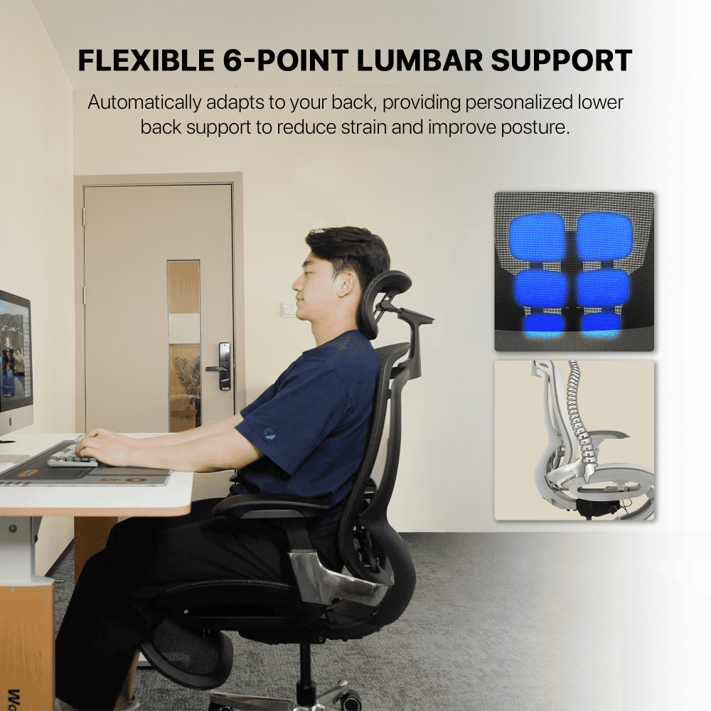 stolica office fantech oc2 ergonomska crna 217817 354338 Kancelarijska Stolica Office Fantech OC2 Ergonomska crna