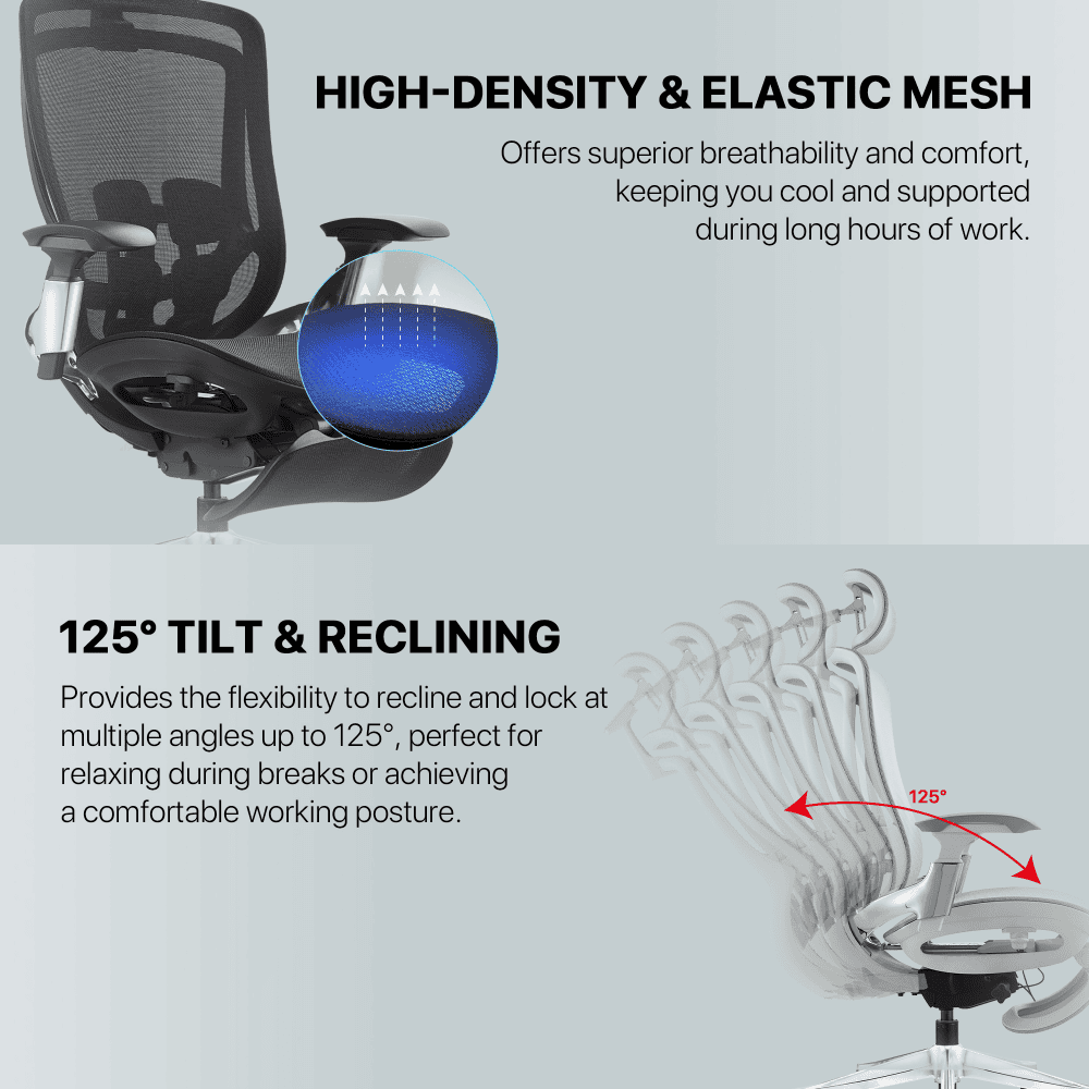 stolica office fantech oc2 ergonomska crna 217817 354339 Kancelarijska Stolica Office Fantech OC2 Ergonomska crna
