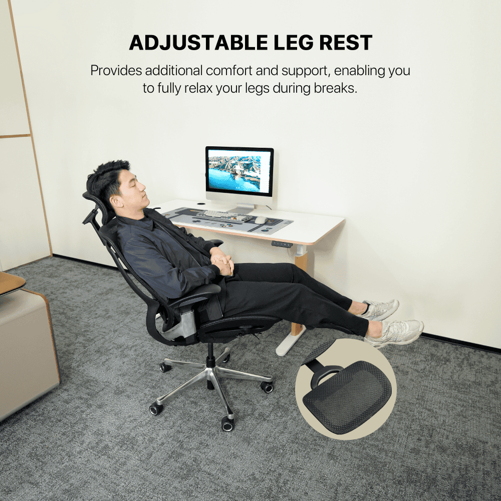 stolica office fantech oc2 ergonomska crna 217817 354342 Kancelarijska Stolica Office Fantech OC2 Ergonomska crna