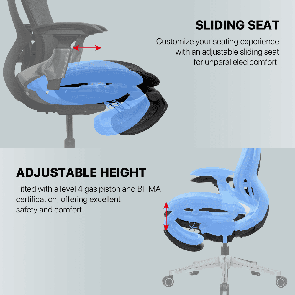 stolica office fantech oc2 ergonomska crna 217817 354346 Kancelarijska Stolica Office Fantech OC2 Ergonomska crna