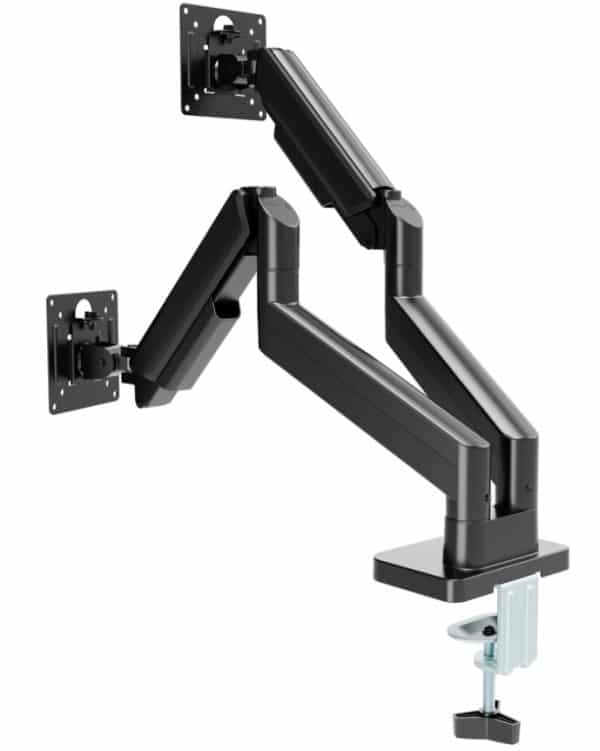 MA-DA2-06 Gembird Podesivi dupli stoni drzac za monitor, tilt, 17-32 max.10kg Black