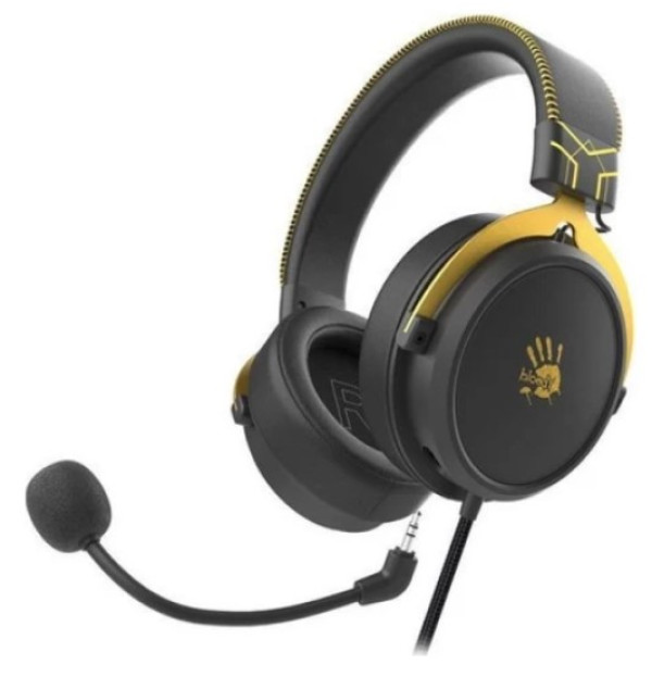 A4-M590i LIME A4Tech Bloody gejmerske slusalice sa mikrofonom, 7.1 SURROUND, 50mm/16ohm, 3.5mm+USB