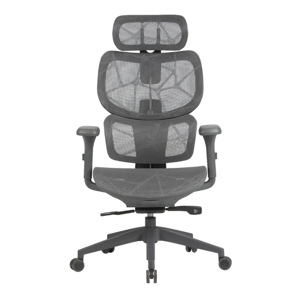 Gejmerska stolica Spawn Ergo Meshy Grey