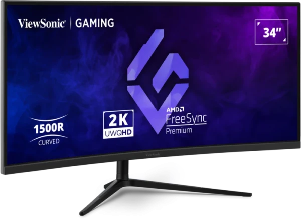 Gaming Monitor 34 Viewsonic VX3418C-2K 3440x1440/UltraWide QHD/VA/1ms/180Hz/2xHDMI/2xDP/Zvučnici/Curved