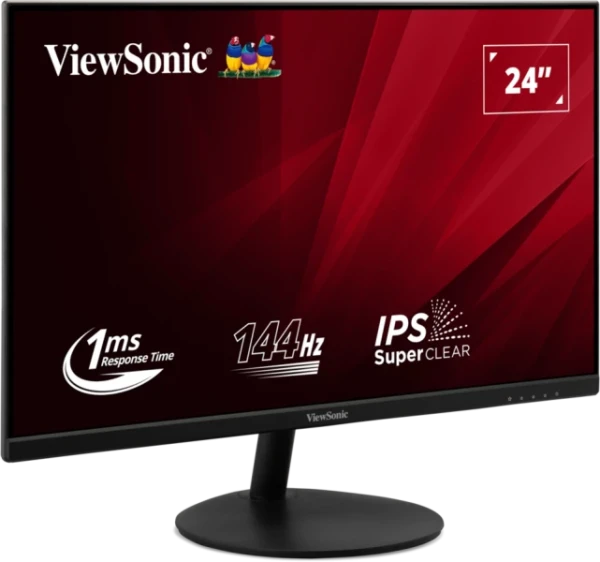140393 Monitor 24 Viewsonic VA24E2-H 1920x1080/IPS Full HD/1ms/144Hz/VGA/HDMI