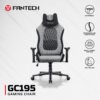 Gaming stolica Fantech GC195 siva — prikaz celokupne konstrukcije