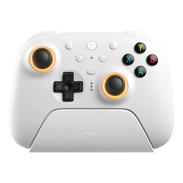 Bežični gamepad 8BitDo Ultimate 2 Multi Platfrom/TMR/HallEffect/Dock/RGB/Vibracija/White