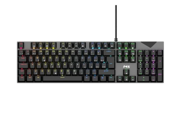 Mehanička tastatura MS Elite K-700C Full Layout/crveni svičevi/multimedija tasteri/anti ghosting/RGB