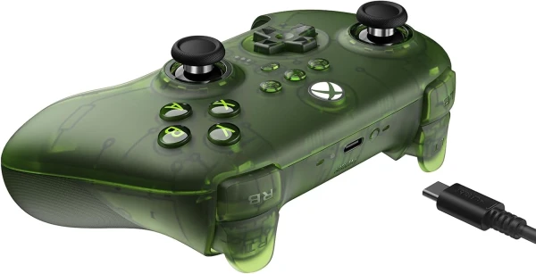 141740 Bežični gamepad 8BitDo Ulitmate 3 Multi Platform/BT/2.4GHz/Hall Effect/typeC/XBOX Transparent + Dock