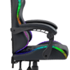 Defender Energy RGB sa spuštenim naslonom u lean back poziciji