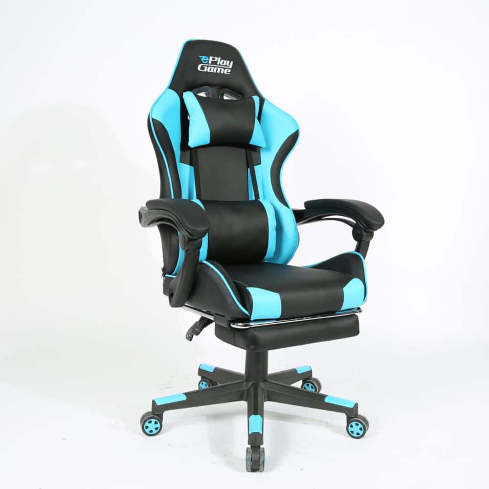 ePlayGame HC-4064-4095BB plavo-crna bočni profil