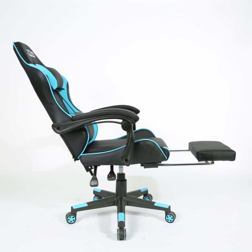 ePlayGame HC-4064-4095BB plavo-crna izvlačni footrest
