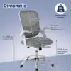Nuvora stolica dimenzije i nosivost 136 kg