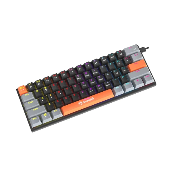 104597 Tastatura Marvo KG903 mehanička sa RGB osvetljenjem (crveni svičevi)