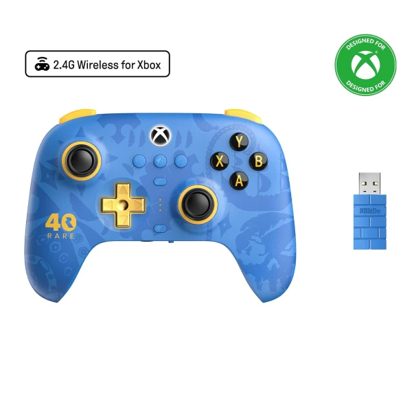142239 Bežični gamepad 8BitDo Ulitmate 3 Multi Platform/BT/2.4GHz/HallEffect/typeC/Trigger/Vibracija/40RARE