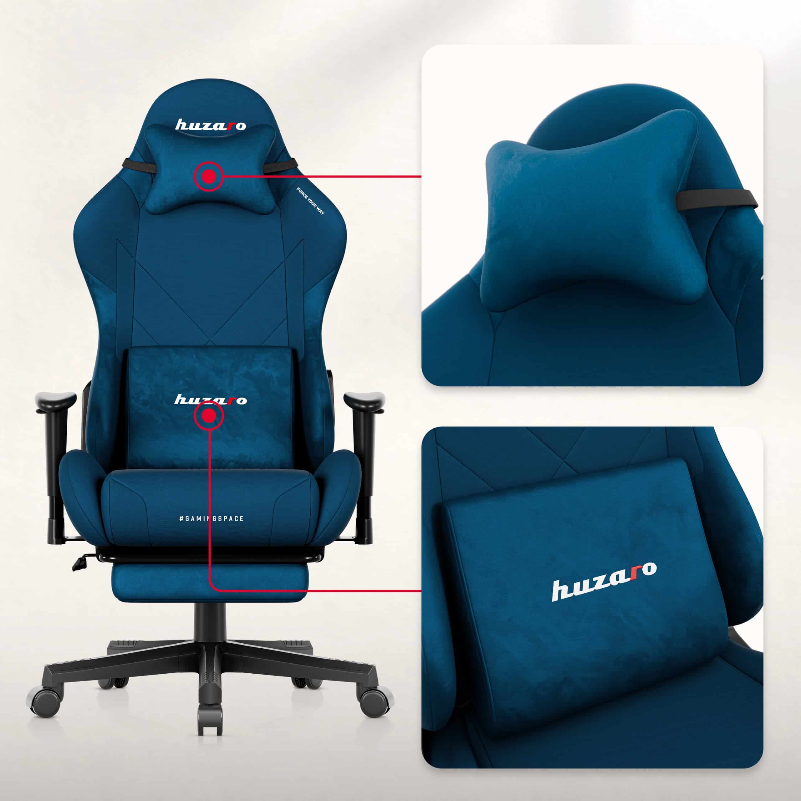 Huzaro Force 5.7 Blue – ProCore jastuci za vrat i lumbalni deo