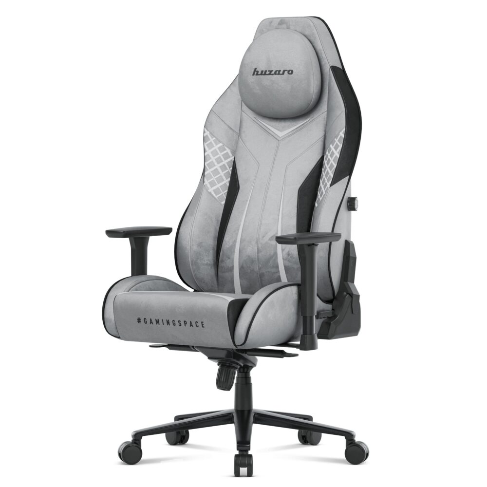 Huzaro Force 8.3 Grey – polu-bočni prikaz