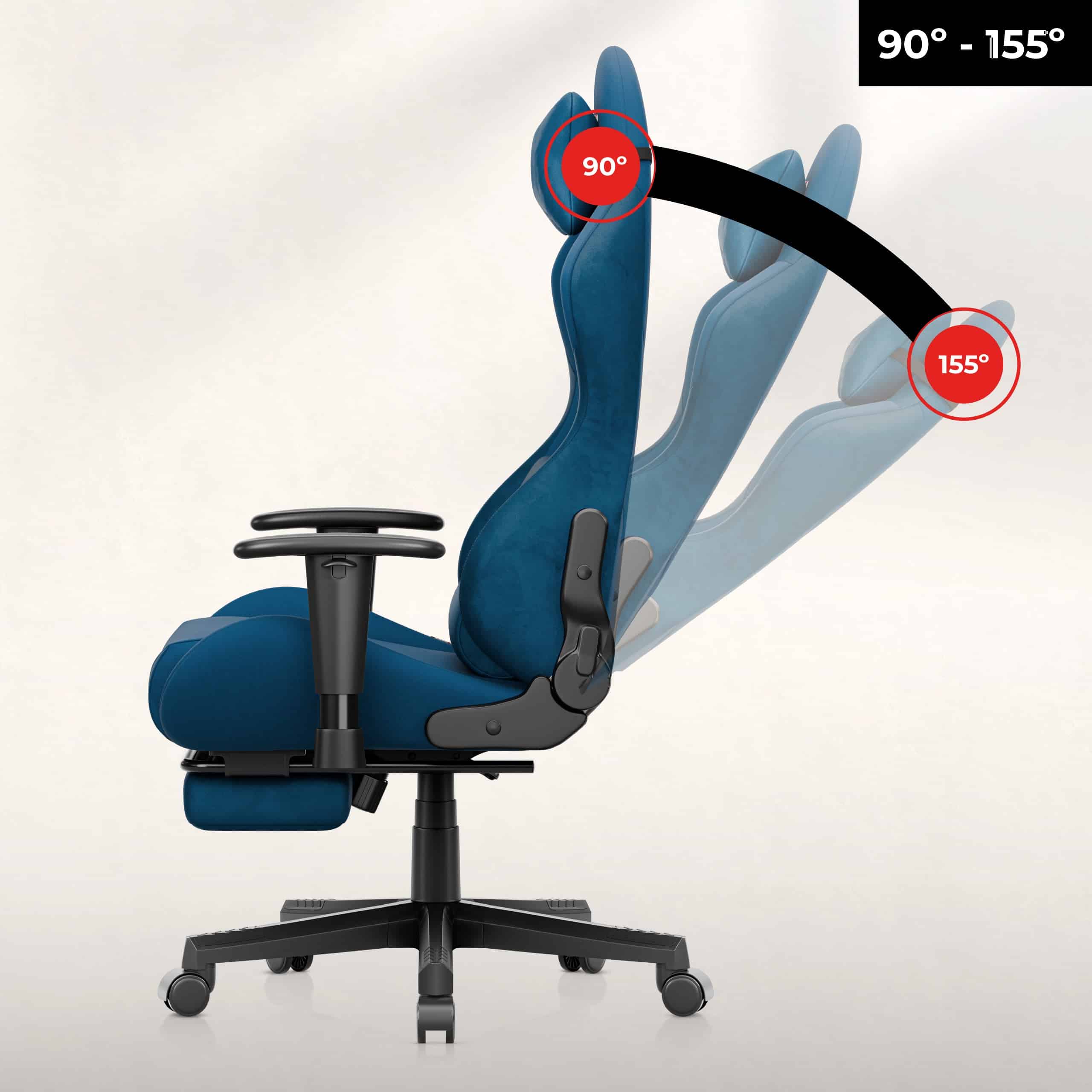 Huzaro Force 5.7 Blue – Gravity Duo nagib naslona 90-155 stepeni