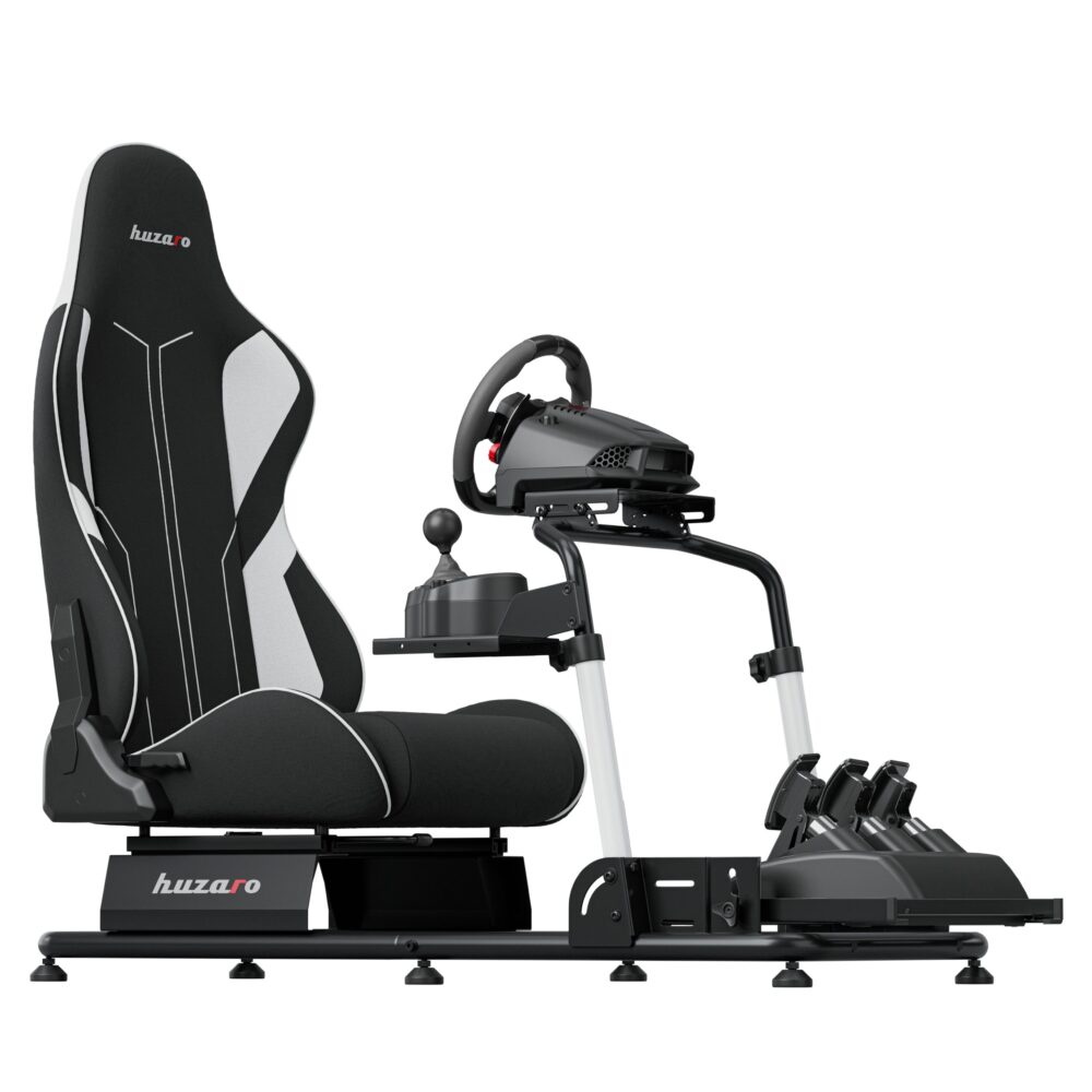Huzaro Speed 5.5 – bočni profil sa volanom i pedalama