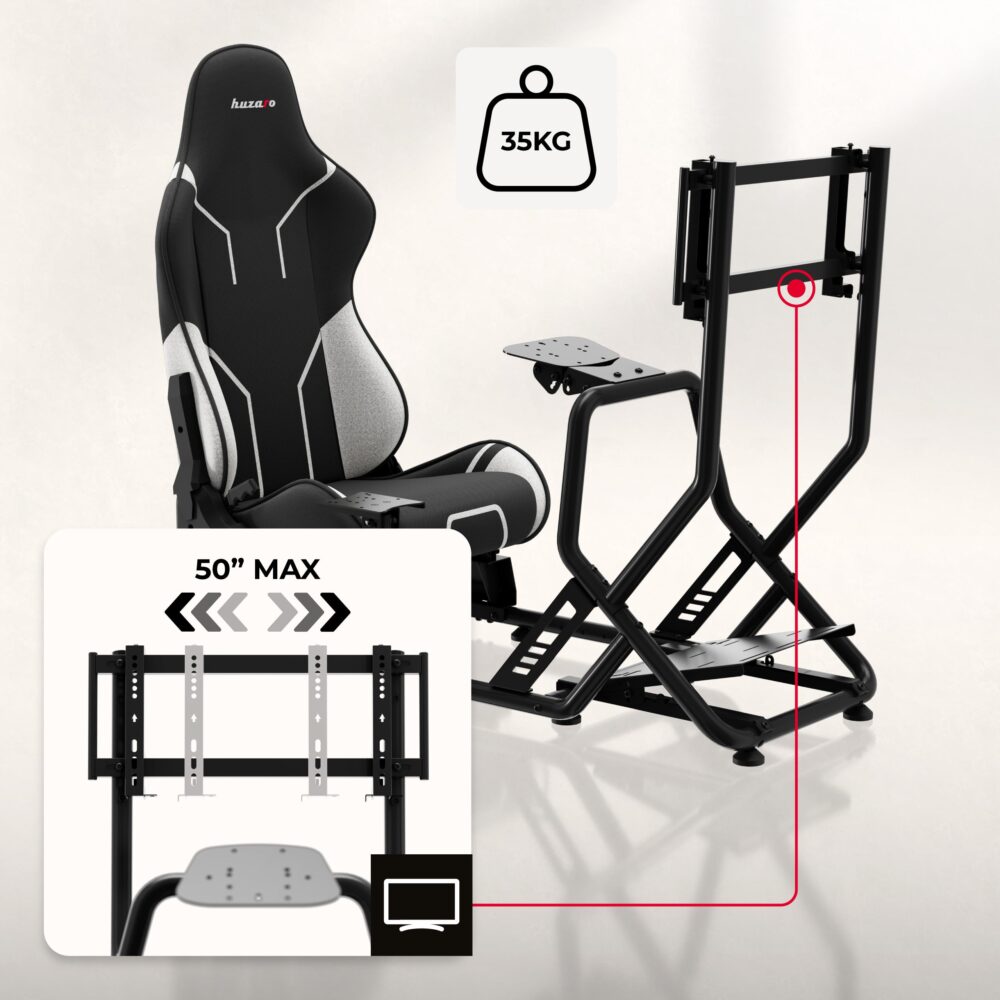 Huzaro Speed 6.0 – stalak za monitor do 50 inča