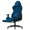 Gejmerska stolica Huzaro Force 5.7 Blue – hero prikaz na prozirnoj pozadini