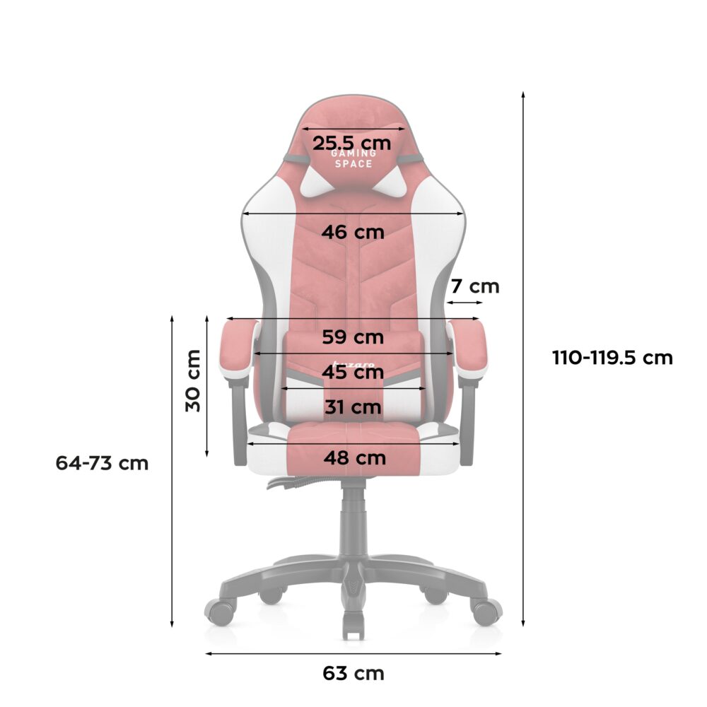 lkob6o Gaming stolica Huzaro Force 2.7 Crvena