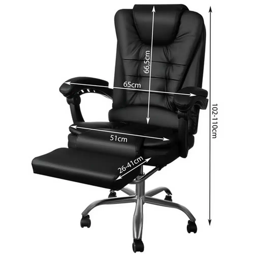 Malatec stolica – dimenzije (visina 102-110 cm, sedište 51 cm, naslon 66,5 cm)