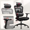 Huzaro Combat 7.0 crna – podesivi 4D nasloni za ruke