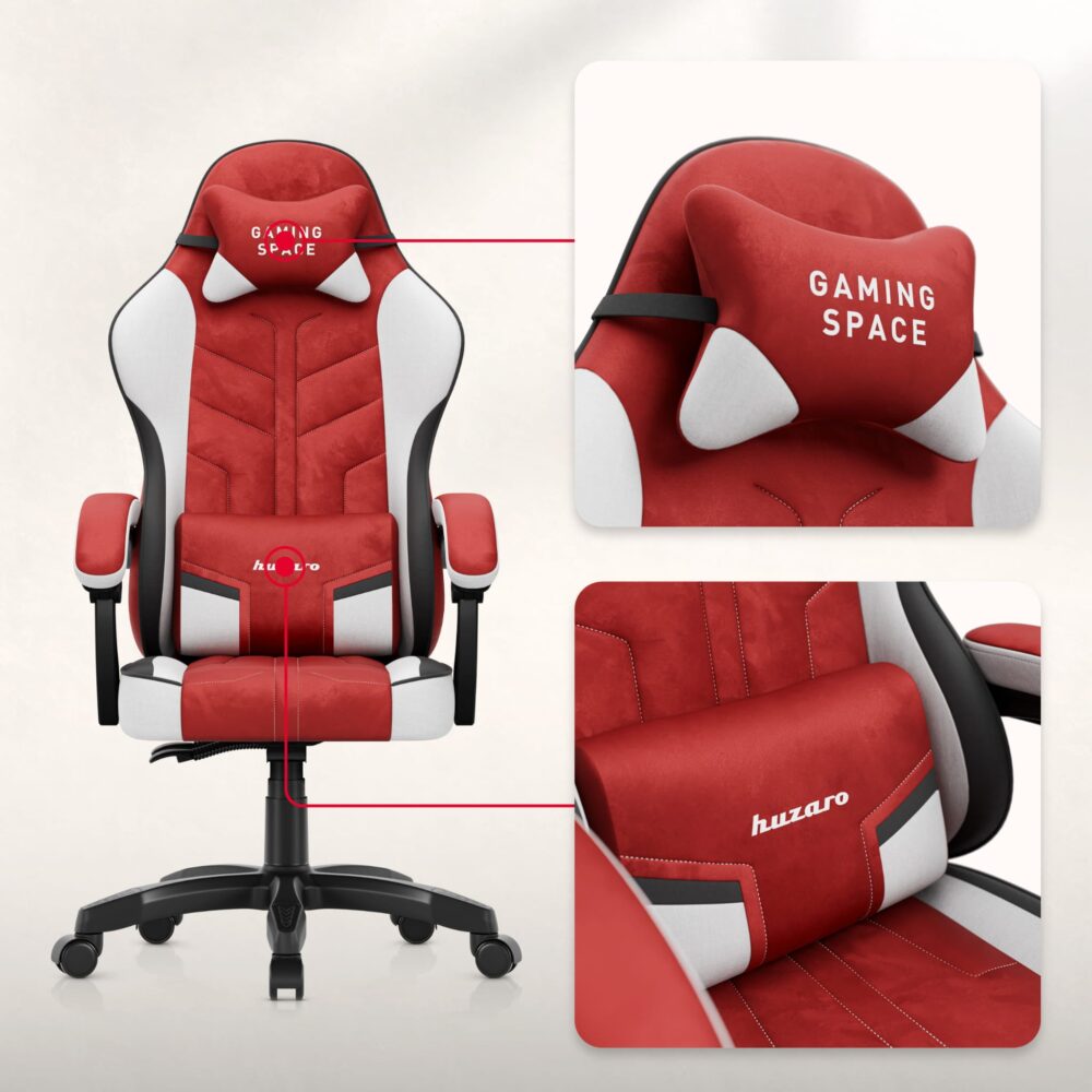 zyuq5r Gaming stolica Huzaro Force 2.7 Crvena