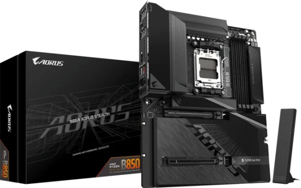 Maticna ploča AM5 Gigabyte B850 AORUS STEALTH DDR5 HDMI/M.2