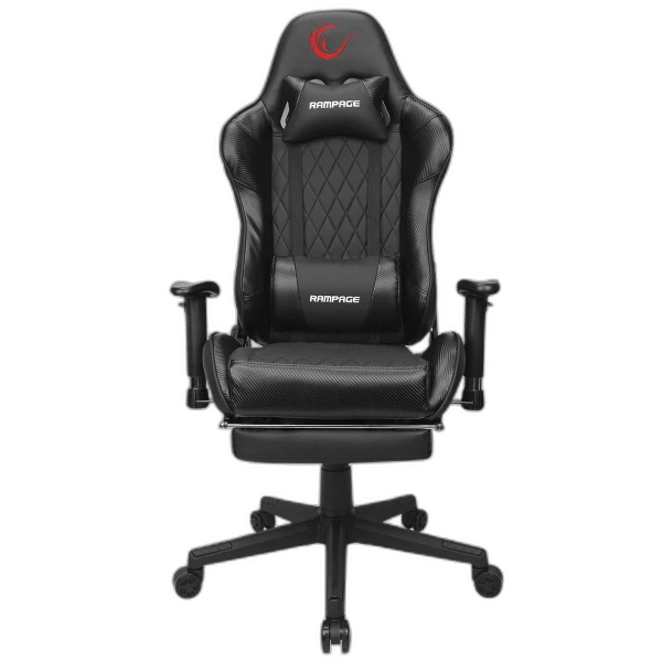 Gejmerska stolica Rampage KL-R71 Empire crno srebrna