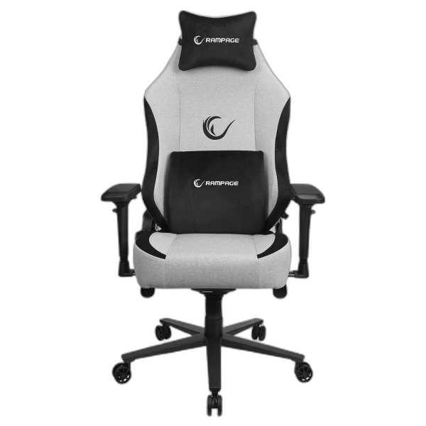 Gejmerska stolica Rampage KL-R72 Woof High Level sivo crna