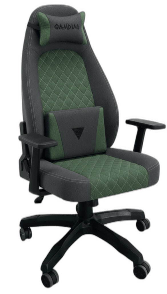 Gaming stolica Gamdias Zelus E4 Weave siva-zelena