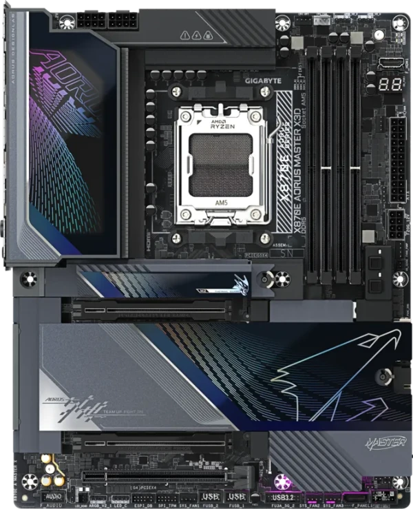 143787 Matična ploča Gigabyte AM5 X870E AORUS Master X