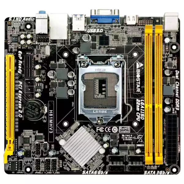 22969 Matična ploča 1150 Biostar H81MHV3 VGA/HDMI