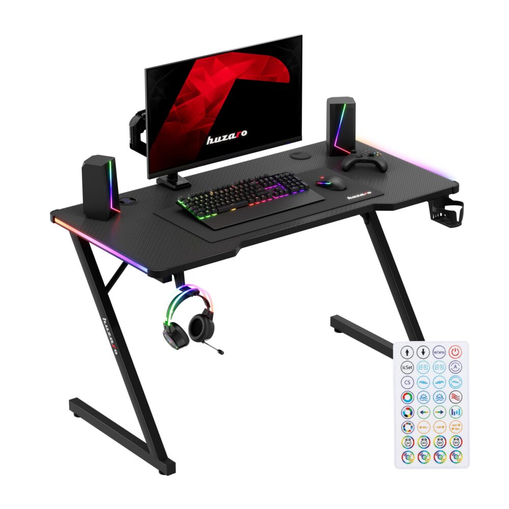 Huzaro Hero 2.5 RGB LED sa gejmerskom opremom i daljinskim za RGB osvetljenje