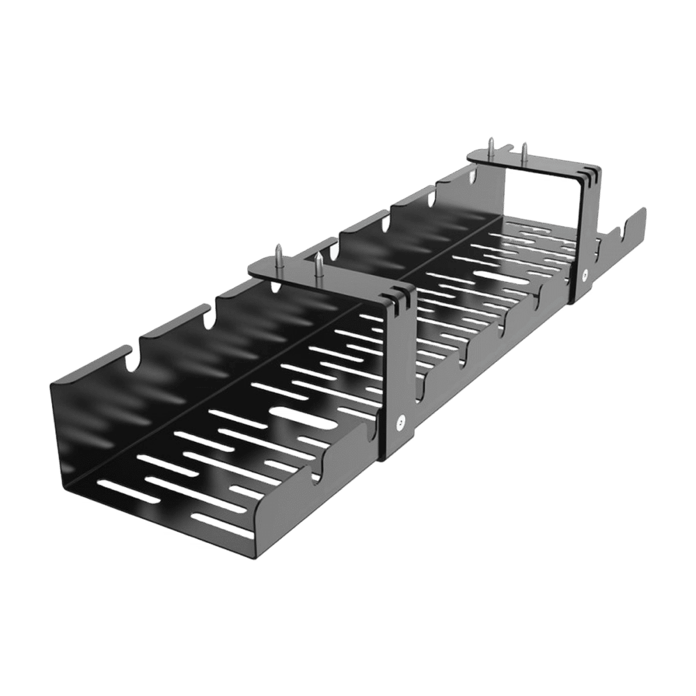 Flexispot CMP502 crni - metalni nosač kablova ispod stola